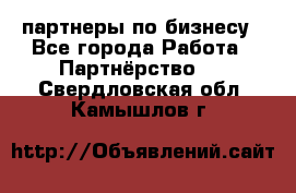 партнеры по бизнесу - Все города Работа » Партнёрство   . Свердловская обл.,Камышлов г.